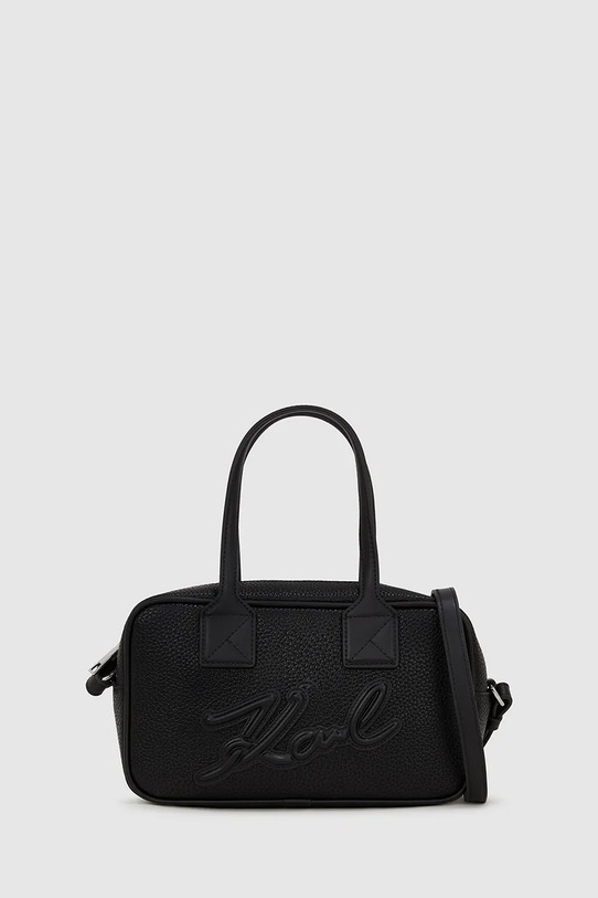 Karl Lagerfeld torebka K/SKUARE nie mieści A4 czarny A4W30047