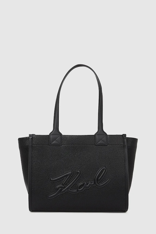 Karl Lagerfeld torebka mieści A4 czarny A4W30258