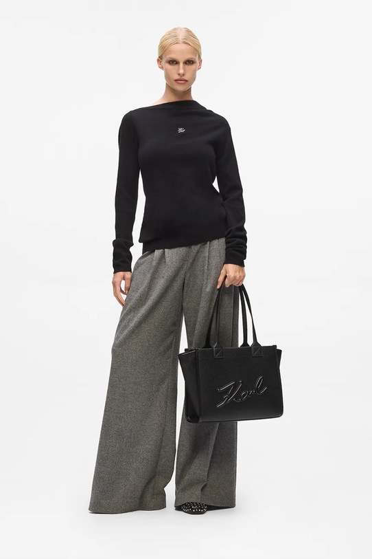 Чанта Karl Lagerfeld A4W30258 черен