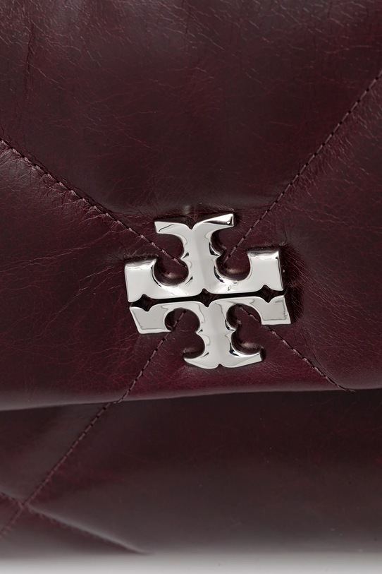 Tory Burch torebka skórzana Kira Diamond czerwony 169325.500