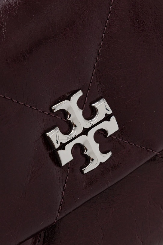 Tory Burch torebka skórzana Kira Diamond fioletowy 169326.500