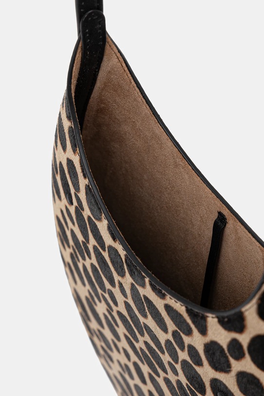 Tory Burch torebka skórzana Pierced Haircalf 171730.960 beżowy