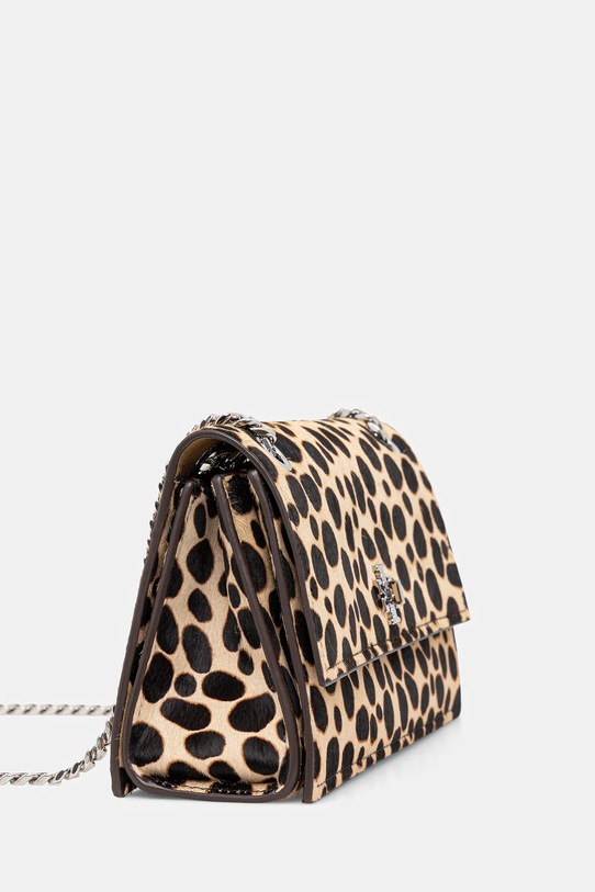 Tory Burch torebka skórzana Kira Turnlock 169175.250 beżowy AW25