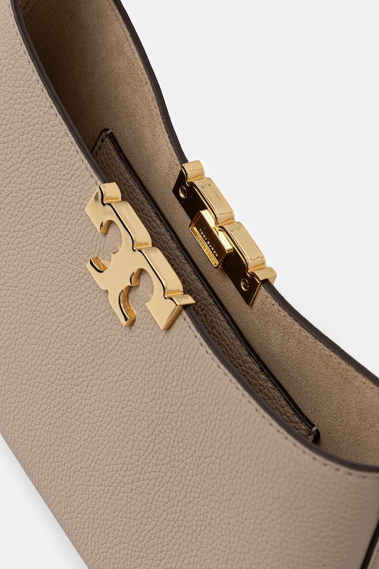 Tory Burch poșetă de piele Eleanor Soft Slim 174850.250 bej