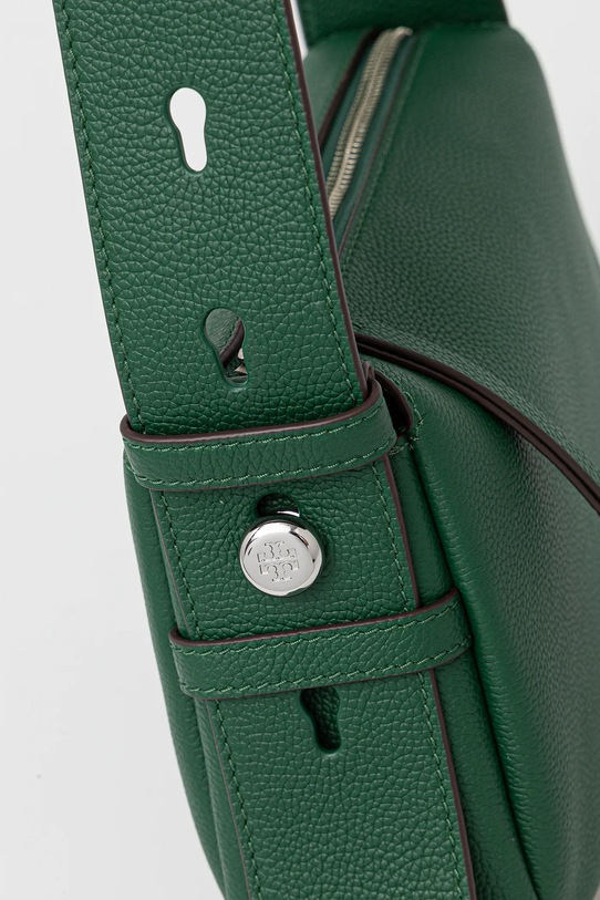 Шкіряна сумочка Tory Burch Romy Small Shoulder зелений 176674.302