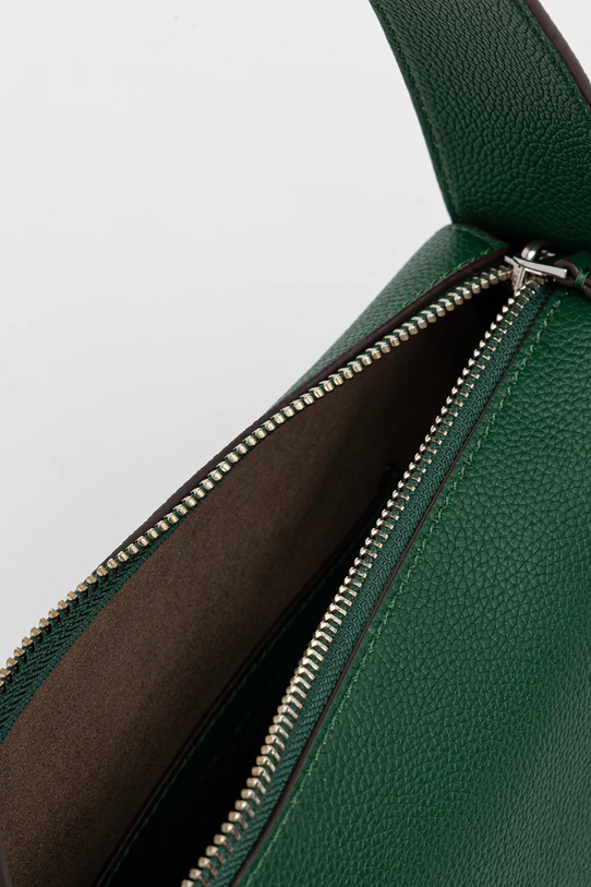 Шкіряна сумочка Tory Burch Romy Small Shoulder 176674.302 зелений