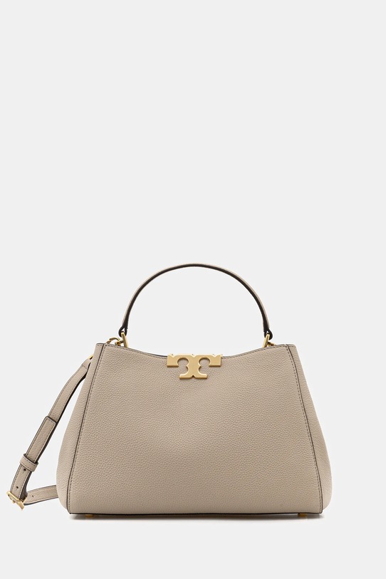 Tory Burch torebka skórzana Eleanor Soft Medium skóra licowa beżowy 177217.250