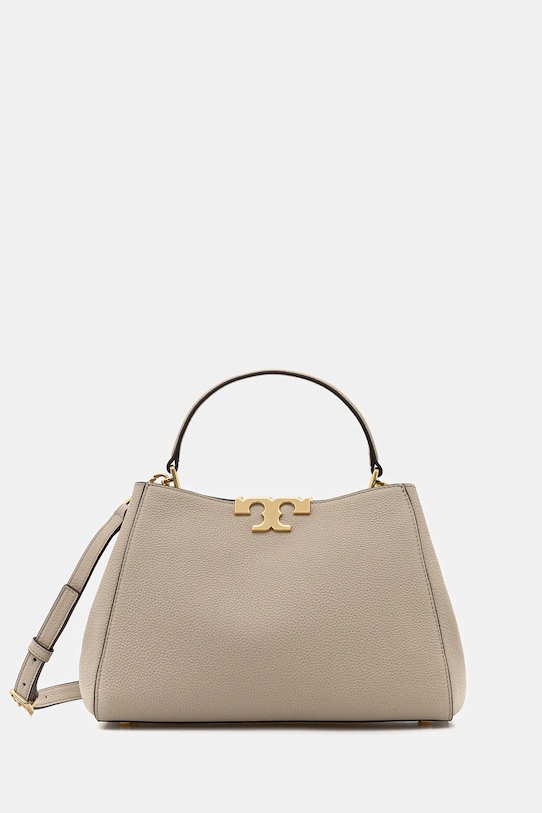 Tory Burch torebka skórzana Eleanor Soft Medium skóra licowa beżowy 177217.250