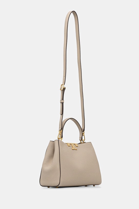 Tory Burch torebka skórzana Eleanor Soft Medium 177217.250 beżowy AW25