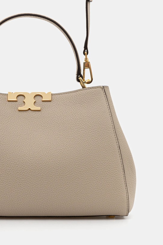 Akcesoria Tory Burch torebka skórzana Eleanor Soft Medium 177217.250 beżowy