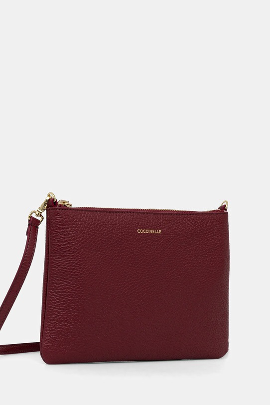 Coccinelle torebka skórzana BEST CROSSBODY E5.MMA.55.F5.01 bordowy AW25