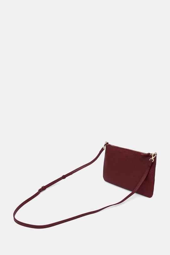 Akcesoria Coccinelle torebka skórzana BEST CROSSBODY E5.MMA.55.F5.01 bordowy