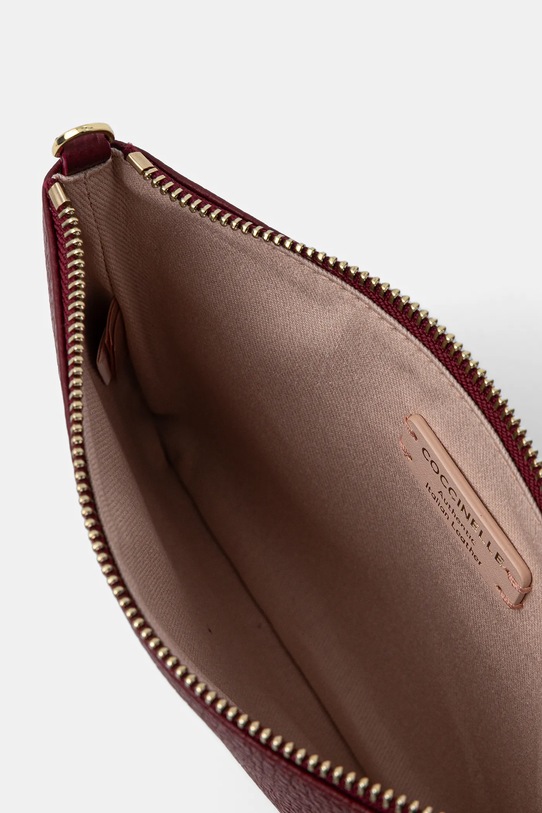 Coccinelle torebka skórzana BEST CROSSBODY E5.MMA.55.F5.01 bordowy