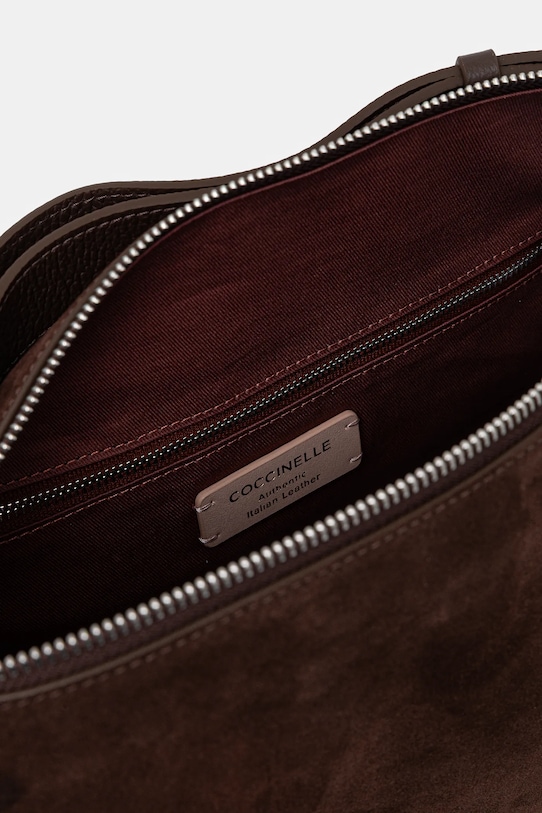 Coccinelle borsa a mano in pelle ELINOR E1.TL6.12.01.01 marrone
