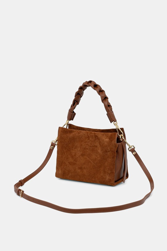 Аксесуари Замшева сумочка Coccinelle BOHEME NEW GEOMET.PATCH E1.T66.58.01.01 коричневий