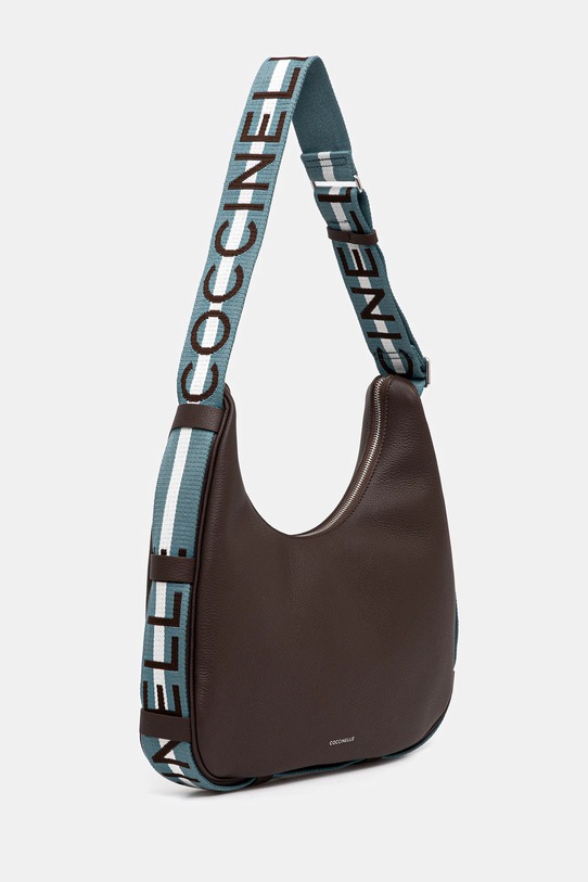 Кожена чанта Coccinelle RAQUEL E1.SQ0.13.01.01 кафяв AW25