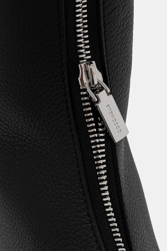 Kožená kabelka Coccinelle RAQUEL E1.SQ0.13.01.01 černá