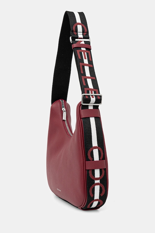 Kožená kabelka Coccinelle RAQUEL E1.SQ0.13.02.01 burgundské AW25