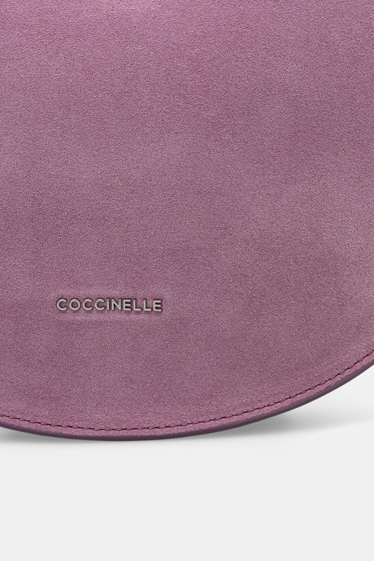 Coccinelle torebka zamszowa fioletowy E1.QKG.13.03.01