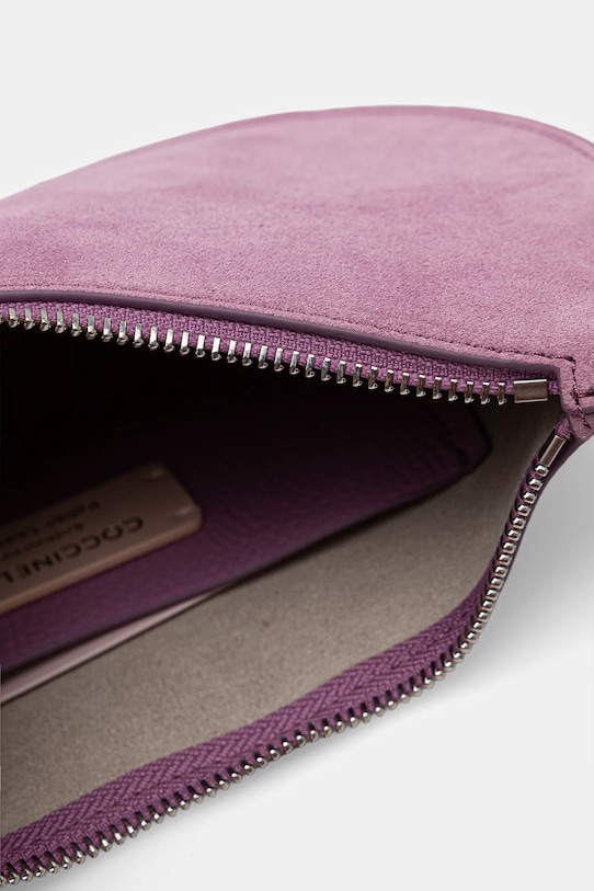 Coccinelle torebka zamszowa E1.QKG.13.03.01 fioletowy