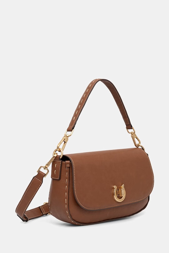 U.S. Polo Assn. torebka crossbody damska z imitacji skóry Middleton BIU0M8871WVP brązowy AA00