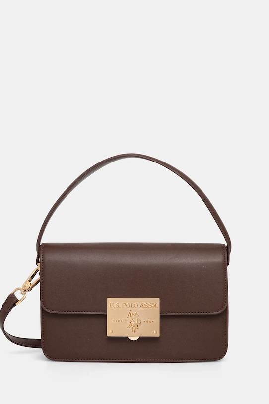 U.S. Polo Assn. torebka Winton nie mieści A4 brązowy BIU0W8879WVP