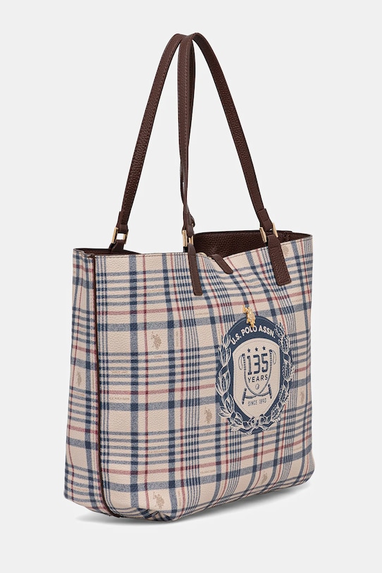 U.S. Polo Assn. poșetă cu două fețe Rogersville BIURR8906WVP maro AW25