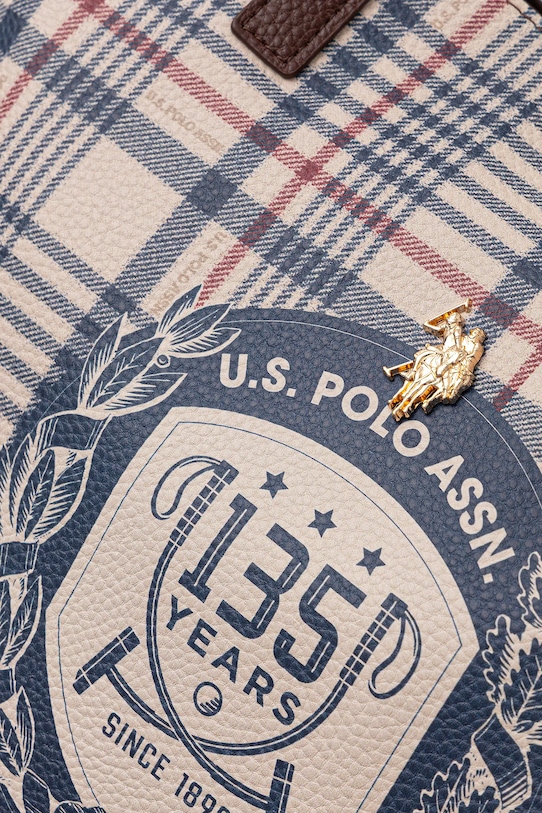 U.S. Polo Assn. poșetă cu două fețe Rogersville BIURR8906WVP maro