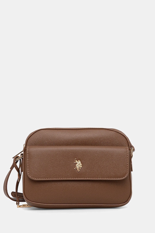 U.S. Polo Assn. torebka Jones nie mieści A4 brązowy BEUJE8656WVP
