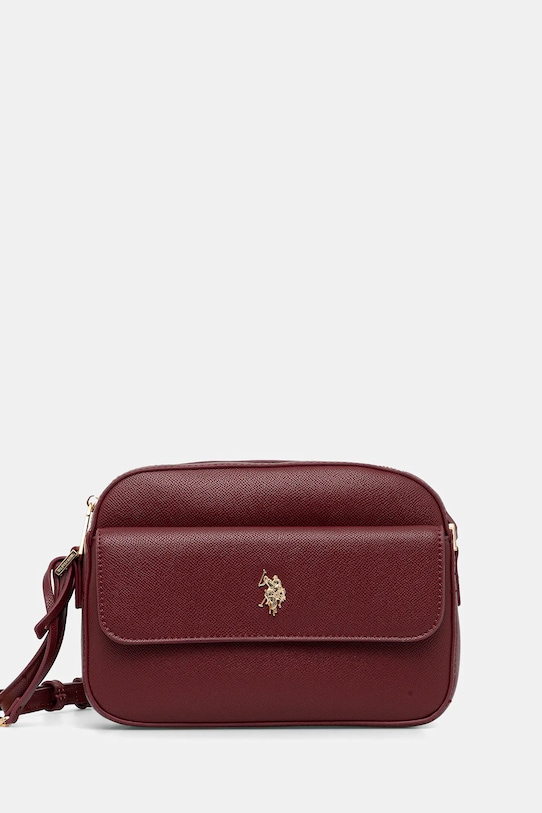 U.S. Polo Assn. poșetă Jones uni burgundia BEUJE8656WVP