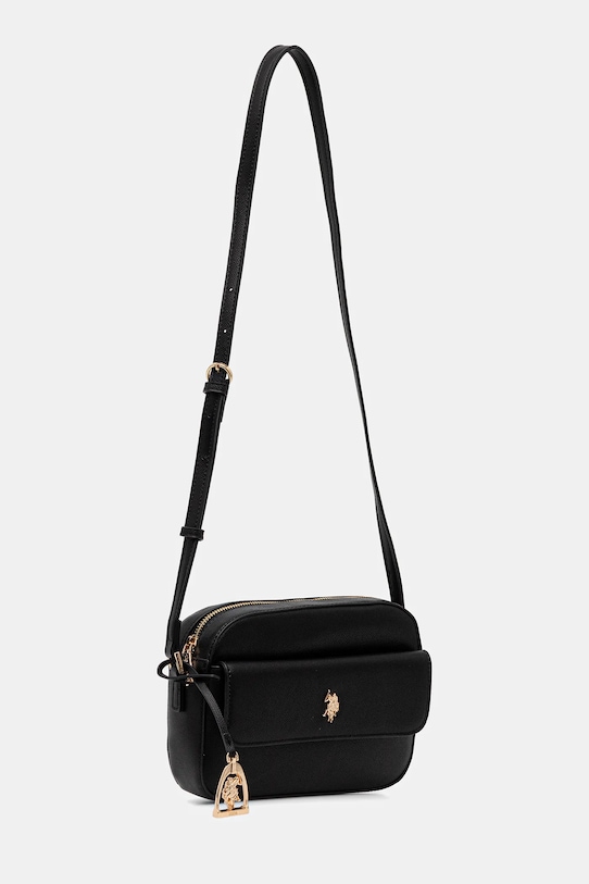 U.S. Polo Assn. poșetă Jones BEUJE8656WVP negru AW25