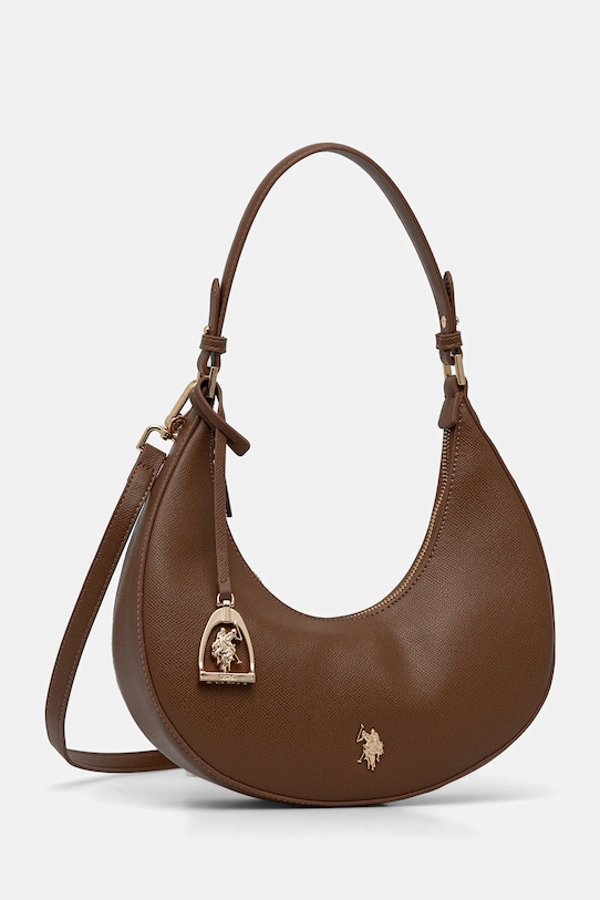 Kabelka U.S. Polo Assn. Jones BIUJE8910WVP hnědá AW25