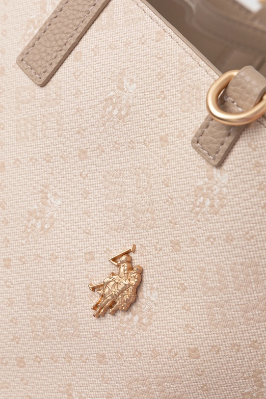 Oboustranná kabelka U.S. Polo Assn. Malibu BEUM08706WVP béžová