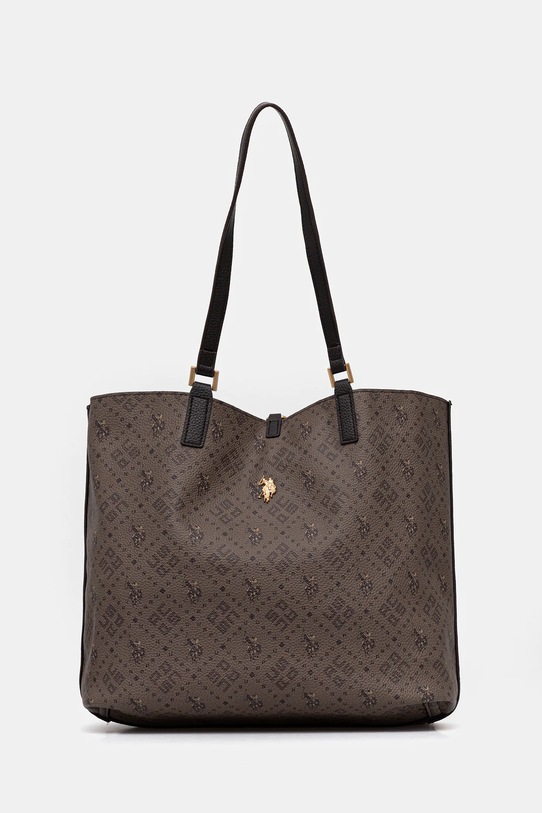 U.S. Polo Assn. torebka dwustronna Malibu BEUM08706WVP brązowy AW25