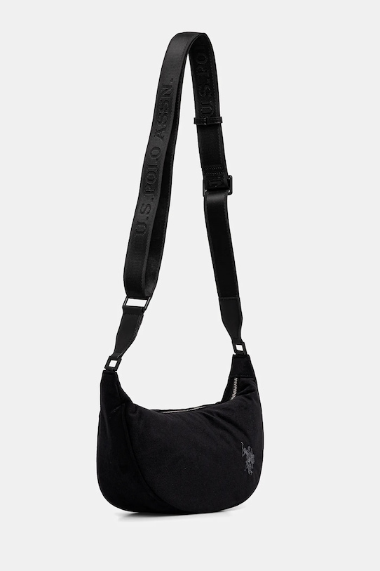 Τσάντα U.S. Polo Assn. Benton BEUBB8745WZC μαύρο AW25