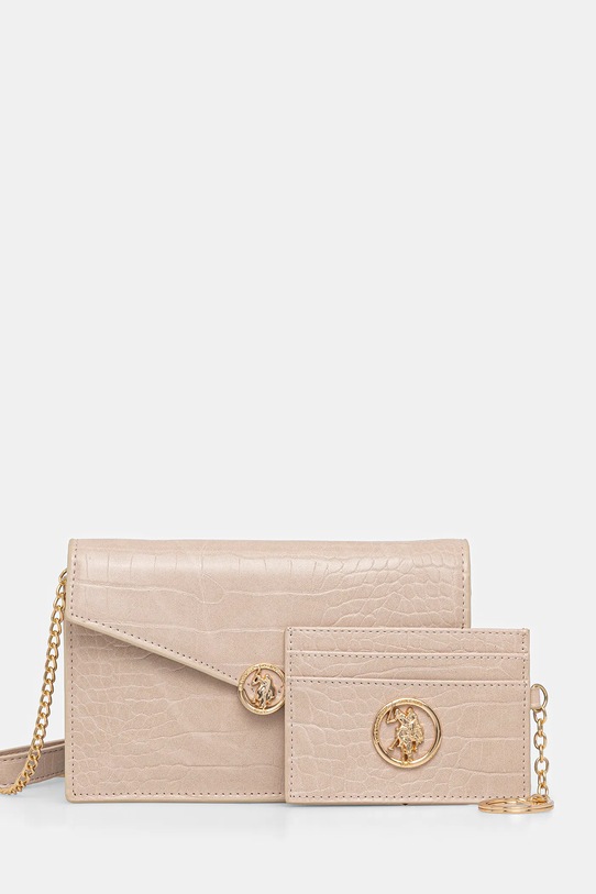 U.S. Polo Assn. kopertówka Box Bag nie mieści A4 różowy BIU2B8998WVP