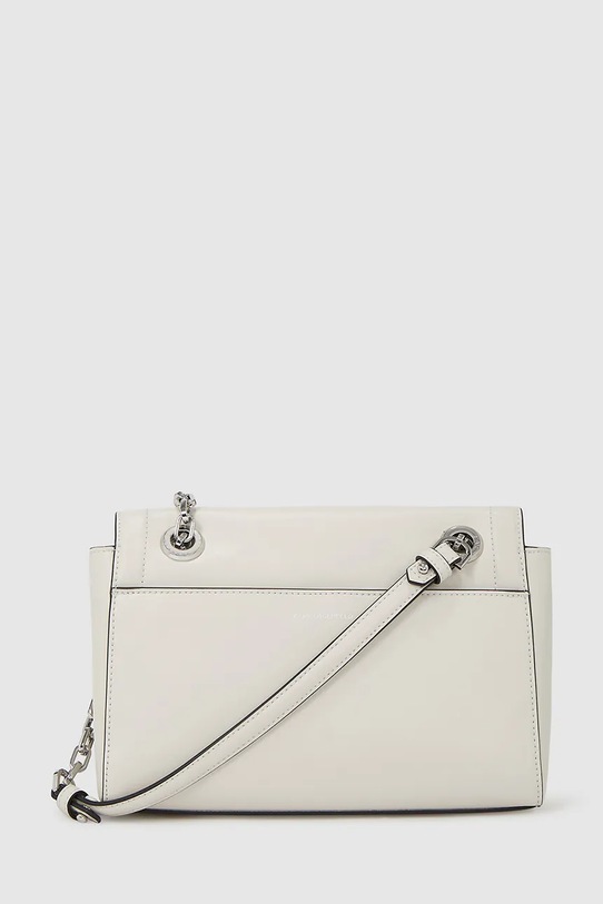 Δερμάτινη τσάντα Karl Lagerfeld A4W30084 μπεζ AW25