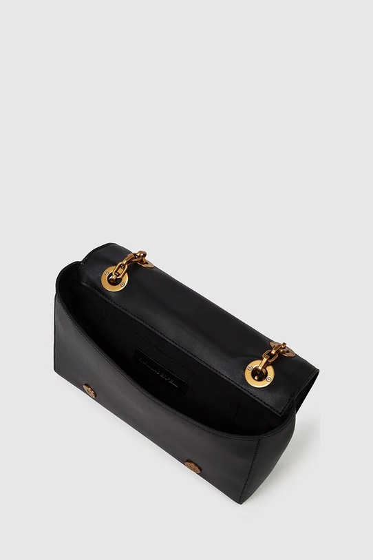 Кожена чанта Karl Lagerfeld черен A4W30084