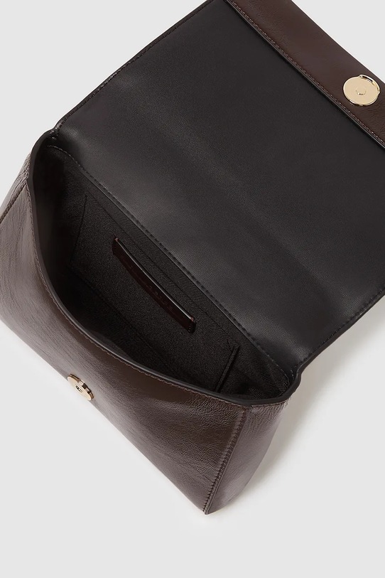 Karl Lagerfeld poșetă de piele burgundia A4W30106