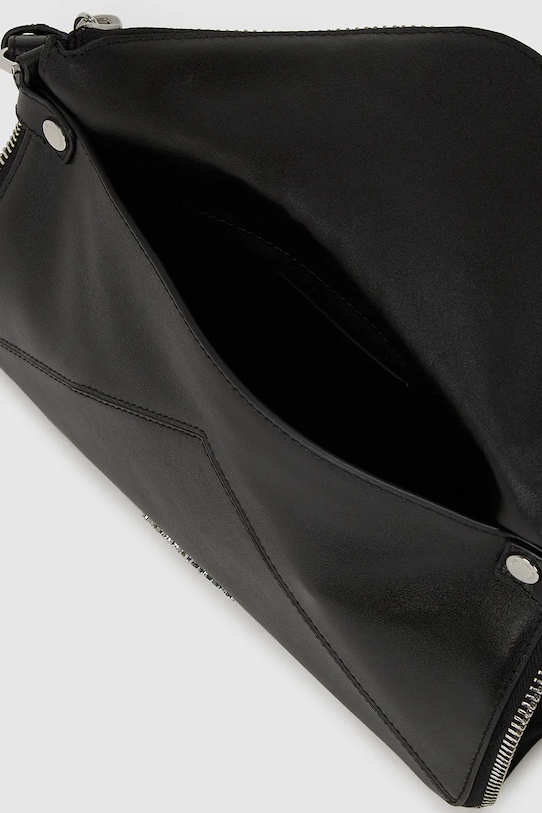Karl Lagerfeld borsa a mano in pelle marrone A4W30124