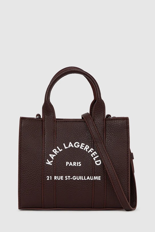 Karl Lagerfeld poșetă nu incape in A4 burgundia A4W30266