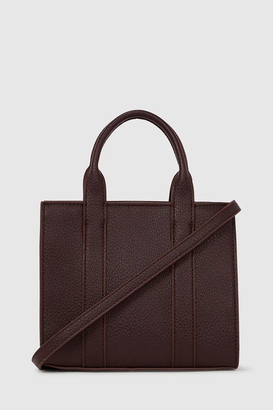 Karl Lagerfeld poșetă A4W30266 burgundia AW25