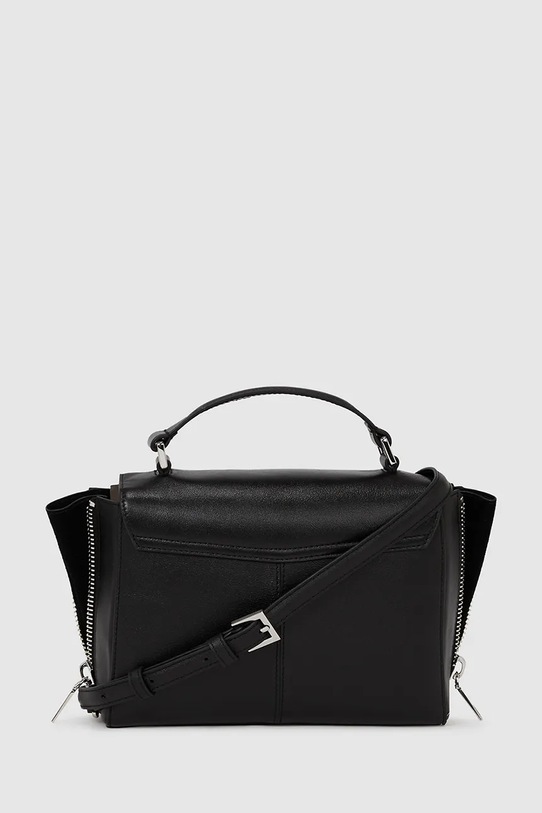 Kožená kabelka Karl Lagerfeld A4W30272 hnědá AW25