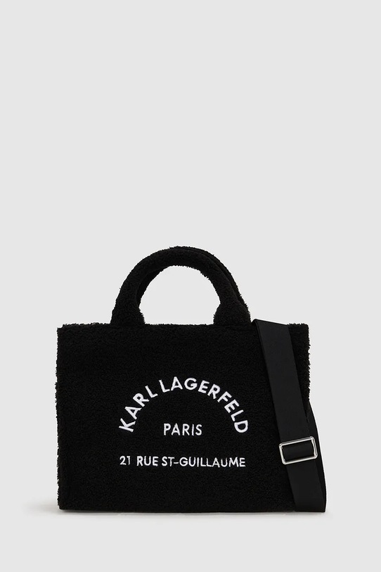 Karl Lagerfeld poșetă nu incape in A4 negru A4W50013