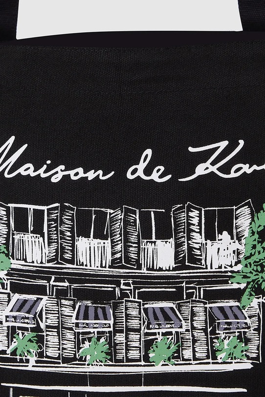 Akcesoria Karl Lagerfeld torebka dwustronna K/SKETCH A4W50058 czarny