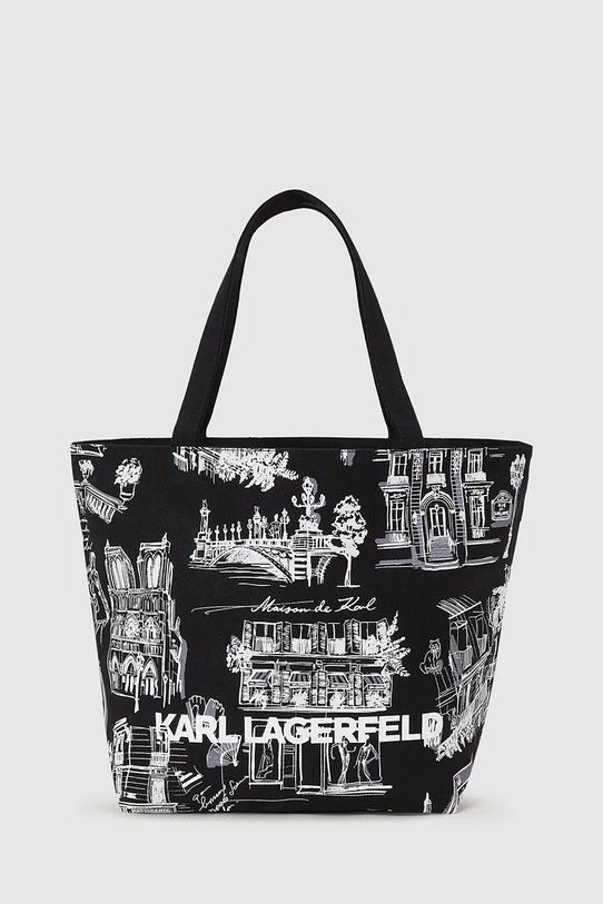 Karl Lagerfeld torebka dwustronna K/SKETCH A4W50058 czarny