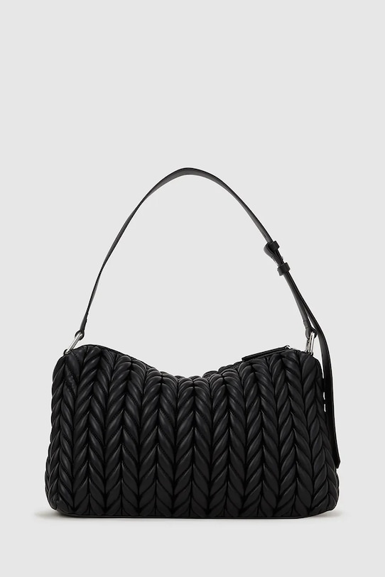 Karl Lagerfeld torebka K/WEAVE A4W30072 czarny AW25