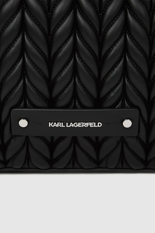 Akcesoria Karl Lagerfeld torebka K/WEAVE A4W30072 czarny