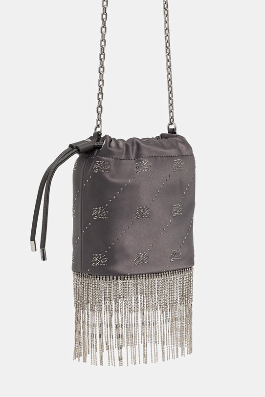 Τσάντα Karl Lagerfeld A4W30112 γκρί AW25