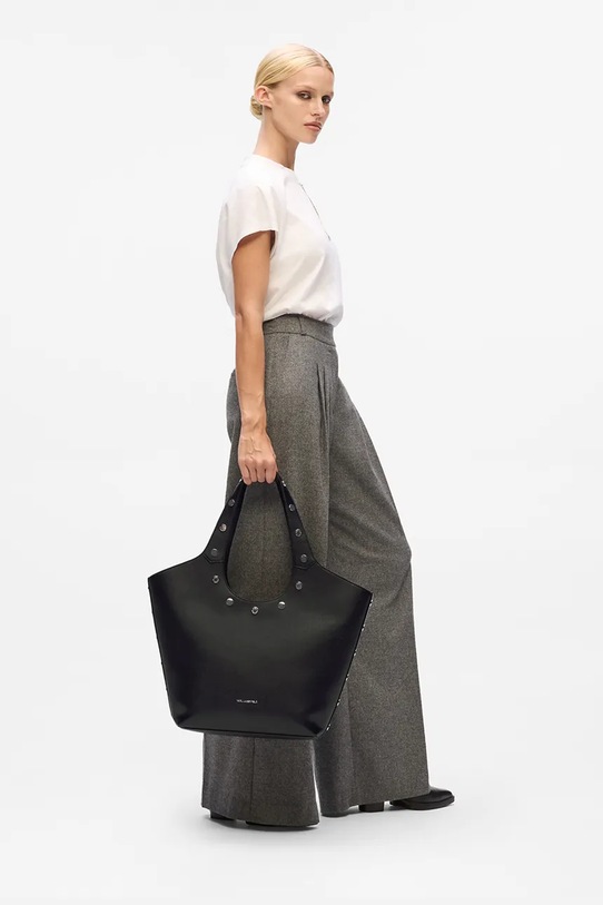 Karl Lagerfeld poșetă A4W30120 negru